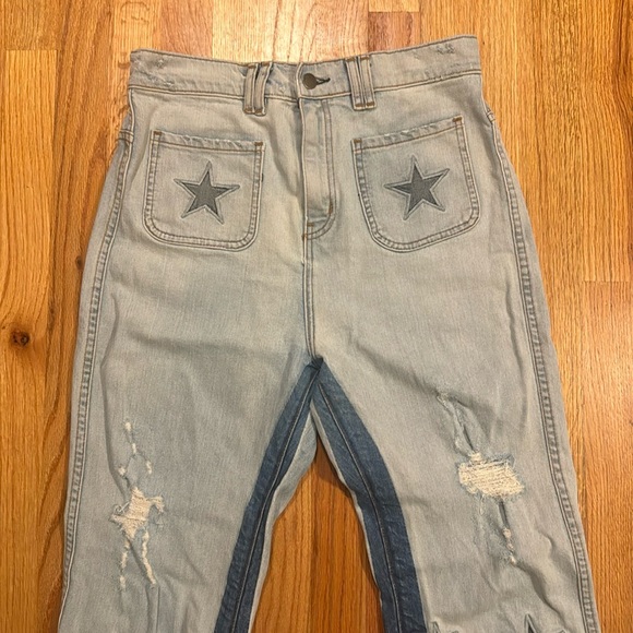 Revice Distressed Star Jeans - Picture 3 of 9